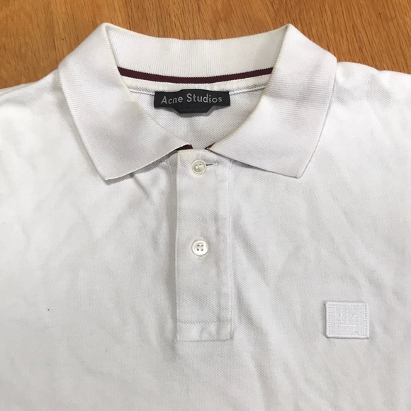 Acne Studios Face Polo Size S - Picture 2 of 5